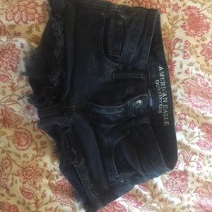 American eagle, super stretch, super low shortie
